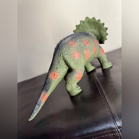 Triceratops Toys R Us Figure Large Dinosaur 16.5” Rubber/soft PVC figure. - Picture 2 of 11